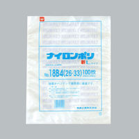 真空袋 ナイロンポリ 新Lタイプ No.18B4 (26-33) 1000枚(100×10) 0707910（直送品）