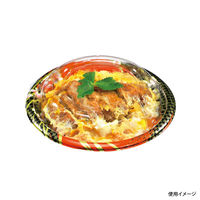 福助工業 どんぶり容器 盛飯180H 本体 流花 600枚(50×12) 0747106 1ケース(600枚入(50枚×12袋))（直送品）