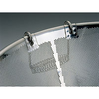 トーダイ 中華・蒸し器・揚げ物用品 UK 揚げザル・平底(補強付)45cm 【2.2φ】 1個 09907275（直送品）