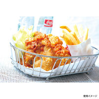 トーダイ 洋食卓上用品 18-8 カトラリーワイヤーバスケット 小判特大型 1個 21706008（直送品）