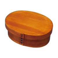 トーダイ 弁当容器 曲げわっぱ弁当箱 漆 一段 FH01S 1個 356FH01S（直送品）