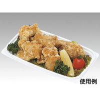 福助工業 惣菜容器　Fカップ AC-11-18H 白　1200枚(50×24) 514350（直送品）