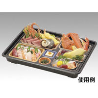 福助工業 仕出弁当 優膳 YN-380 萩 共蓋付 60枚(20×3) 545880 1ケース(60枚入(20枚×3袋))（直送品）