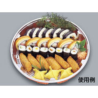 福助工業 寿司容器 寿司桶 SK-3 蓋付 240枚(20×12) 571075 1ケース(240枚入(20枚×12袋))（直送品）