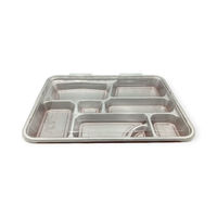福助工業 仕出弁当 KP KP-20D(ダイヤカット) のせ蓋付 120枚(20×6) 571431 1ケース(120枚入(20枚×6袋))（直送品）
