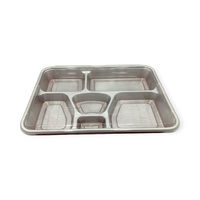 福助工業 仕出弁当 KP KP-52 透明蓋付 200枚(20×10) 571563 1ケース(200枚入(20枚×10袋))（直送品）