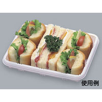 福助工業 惣菜容器 Fパレ W-51 本体 1500枚(50×30) 574600 1ケース(1500枚入(50枚×30袋))（直送品）