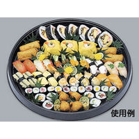 福助工業 寿司容器 寿司桶 丸桶6Hみかげ 50枚(1×50) 575879 1ケース(50枚入(10枚×5袋))（直送品）