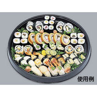 福助工業 寿司容器 寿司桶 丸桶5Hみかげ 60枚(10×6) 575860 1ケース(60枚入(10枚×6袋))（直送品）