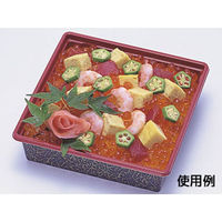 福助工業 寿司容器　富久折 D-60 雅　1200枚(50×24) 590711（直送品）