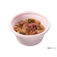 スミ 麺・スープ容器　エコロンP 暖らんデリ130 櫻　600枚(50×12) 7P13101（直送品）