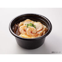 スミ 麺・スープ容器 エコロンP 暖らんデリ130 墨 600枚(50×12) 7P13104 1ケース(600枚入(50枚×12袋))（直送品）