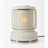 BRUNO 全方位型ファンヒーター Classic Stove(グレージュ) BOE100-GRG 1台