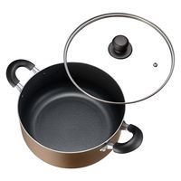 和平フレイズ Ｎｅｗおおらか鍋 ＩＨ対応両手鍋２６ｃｍ RB-2504 1個