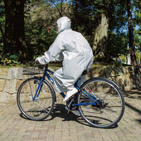 アクセス リュックインレインコート ライトグレー ARG211LGL-L 1セット