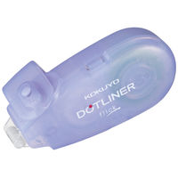 コクヨ テープのり ドットライナーフリック 本体 ライラック しっかり貼るタイプ タ-DM4900-06V 1個