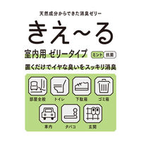 環境大善 きえ~るH 室内用 ゼリータイプ お徳用ミントの香り480g 4562287811121 1セット(1個×12)
