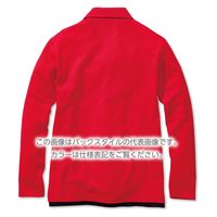 VILEA 長袖ポロシャツ 501-75ロイヤルブルーL 村上被服 １セット(2着入)（直送品）