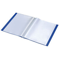 コクヨ クリヤーブック固定式40ポケット・青 K2ラ-K40B 1冊