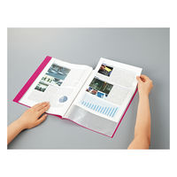 コクヨ ポケットファイルα<ノビータα> A4S ピンク ラ-NF24P 1冊