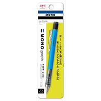 トンボ鉛筆 シャープペン モノグラフネオン0.5ブルー DPA-134B 1本