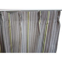 コルネ 既製カーテン シェブロン 幅1000×長さ1350mm ブラウン G1007 1枚（直送品）