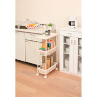 アイリスオーヤマ メタルポールワゴン MKW-3S 1台