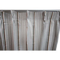 コルネ 既製カーテン シェブロン 幅1000×長さ1350mm ベージュ G1006 1枚（直送品）