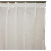 コルネ 既製カーテン エール 幅1000×長さ1760mm ナチュラルホワイト G1031 1枚（直送品）