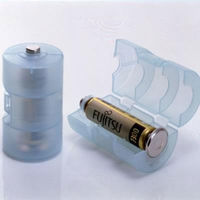 旭電機化成 単3が単1になる電池アダプター ブルー ADC310BL 1パック(2個入)