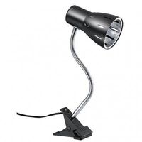 ヤザワコーポレーション フレキシブルクリップライト E26 電球なし ブラック CFX60X02BK 1台