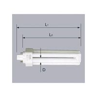 三菱 コンパクト形蛍光ランプ 42W 3波長形電球色 BB・3シリーズ DULUX TE 高周波点灯専用形 FHT42EX-L・27（直送品）