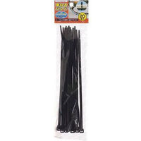 ヤザワコーポレーション FTC200K20/束ねるバンド 200mm 黒 20本 FTC200K20 1パック