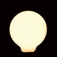 ヤザワコーポレーション 長寿命 ボール電球 G95 ホワイト 60W形 E26 GW100110V57W95L 1個