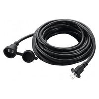 ヤザワコーポレーション 防雨型延長コード1個口10mブラック H7RP1010BK 1個