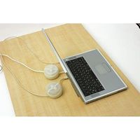 連結可能くるくるコード巻き大 クリアホワイト KCM6CW ヤザワコーポレーション（直送品）