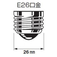 パナソニック シリカ電球 100V 150W形 E26口金 LW100V150W（直送品）