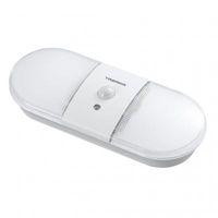 ヤザワコーポレーション ナイトライト 人感・明暗 乾電池式置き型 NBSMN15WH 1個