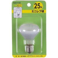 ヤザワコーポレーション ミニレフ球 R45 E17 25W R451725 1個