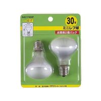 ヤザワコーポレーション ミニレフ球 R45 E17 30W 2個パック R4517302P 1パック(2個入)