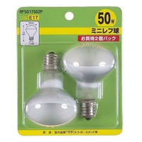 ミニレフ球 R50 E17 50W 2個パック RF5017502P ヤザワコーポレーション