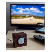 木目柄手元スピーカー SLV18BR ヤザワコーポレーション（直送品）