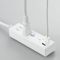 ヤザワコーポレーション 国内海外兼用タップ 2個口+USB2ポート 2.4A 1m VFC24A2AC2U 1個