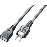 ヤザワコーポレーション 耐トラ付延長コード 1個口 0.5m 黒 Y021005BK 1個