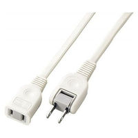 ヤザワコーポレーション 耐トラ付延長コード 1個口 5m 白 Y02105WH 1個