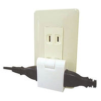 ヤザワコーポレーション 耐トラ付コーナータップミニ 2個口 白 Y02C200WH 1個