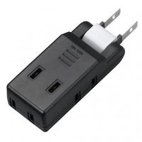 延長コード  電源タップ AC×4個口     ブラック Y02CM400BK YAZAWA 1個