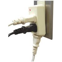 延長コード  電源タップ AC×3個口   雷ガード付  ホワイト Y02FUK300WH YAZAWA 1個