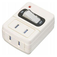 ヤザワコーポレーション 雷サージ付省エネタップ 2個口 白 Y02FUSK210WH 1個