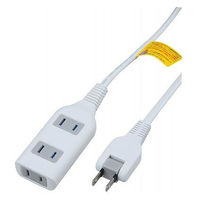 ヤザワコーポレーション 耐トラ付タップ 3個口 5m 白 Y02S305WH 1個